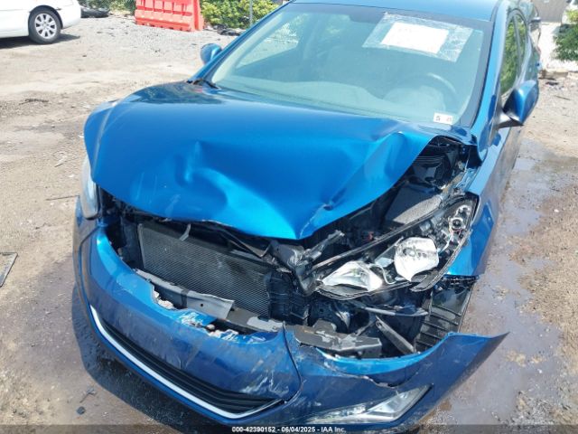 KMHDH4AE6FU350967 Hyundai ELANTRA SE