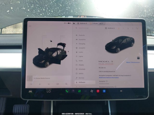 5YJ3E1EB2JF097574 Tesla MODEL 3