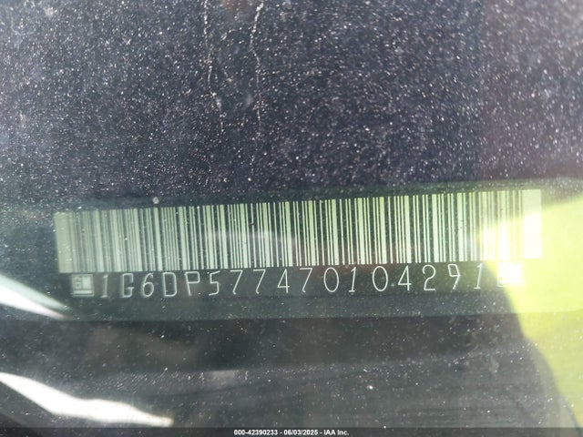 2007 CADILLAC CTS 1G6DP577470104291 Photo 8