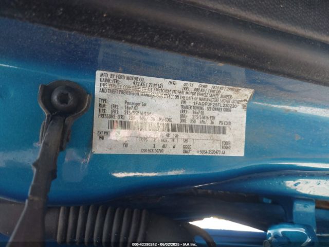 2015 FORD FOCUS 1FADP3F25FL230220 Photo 8