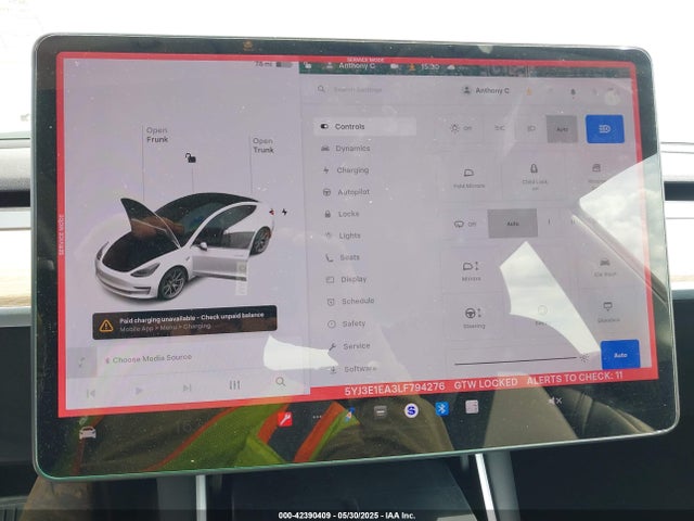 2020 TESLA MODEL 3 5YJ3E1EA3LF794276 Photo 6
