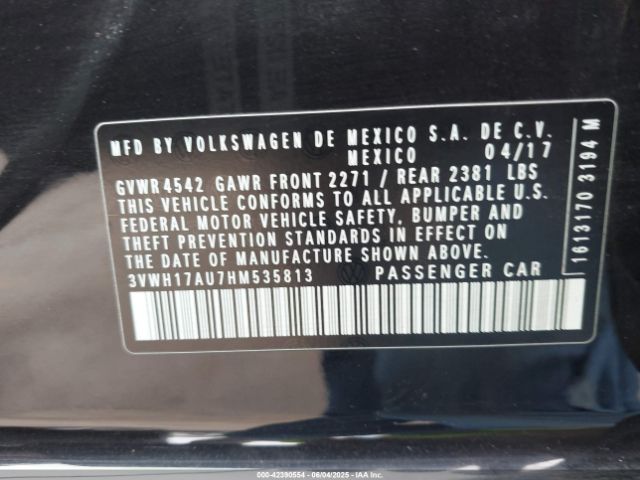 2017 VOLKSWAGEN GOLF ALLTRACK 3VWH17AU7HM535813 Photo 8