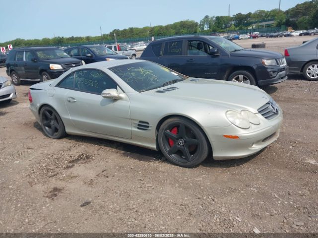 2003 MERCEDES-BENZ SL 500 WDBSK75F63F013568