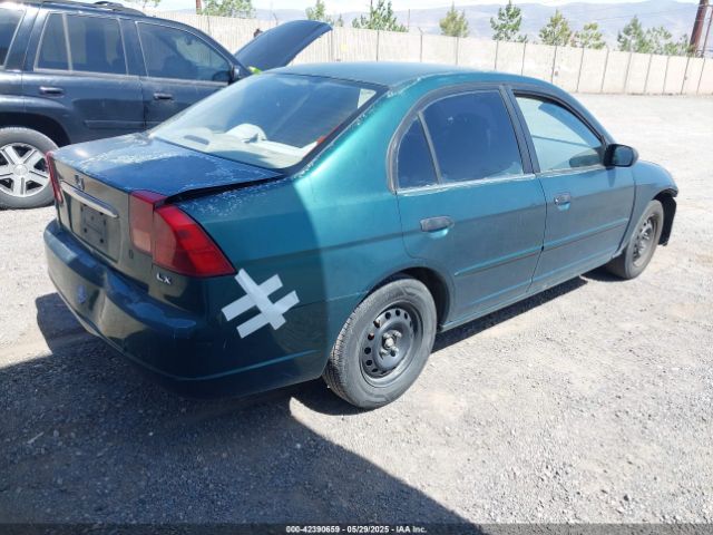 2001 HONDA CIVIC 2HGES155X1H613333 Photo 3