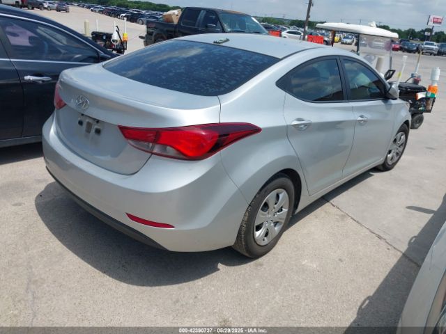 5NPDH4AE0GH664582 Hyundai ELANTRA SE