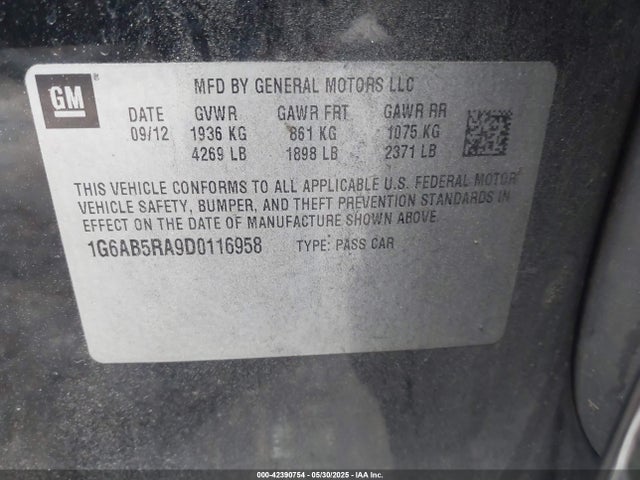 2013 CADILLAC ATS 1G6AB5RA9D0116958 Photo 8