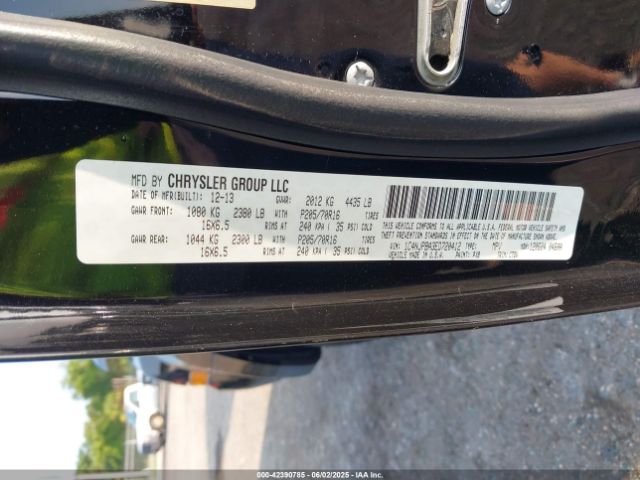 1C4NJPBA3ED720412 Jeep Patriot Sport