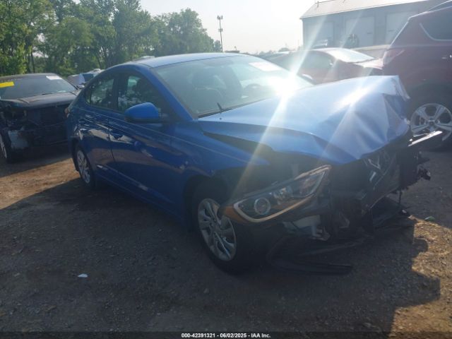 2018 HYUNDAI ELANTRA KMHD74LF9JU677915