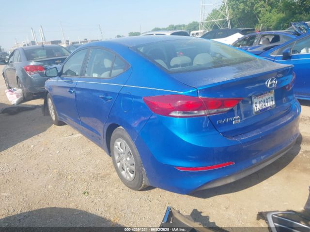 2018 HYUNDAI ELANTRA KMHD74LF9JU677915 Photo 2