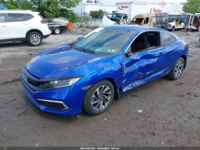 2020 HONDA CIVIC 2HGFC4B65LH302265 Photo 1