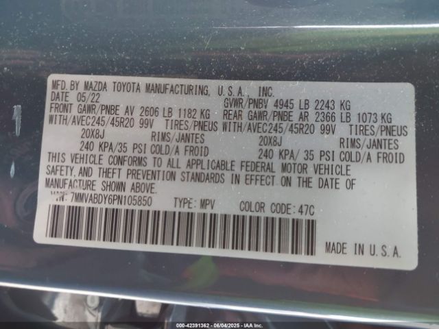 2023 MAZDA CX-50 7MMVABDY6PN105850 Photo 8