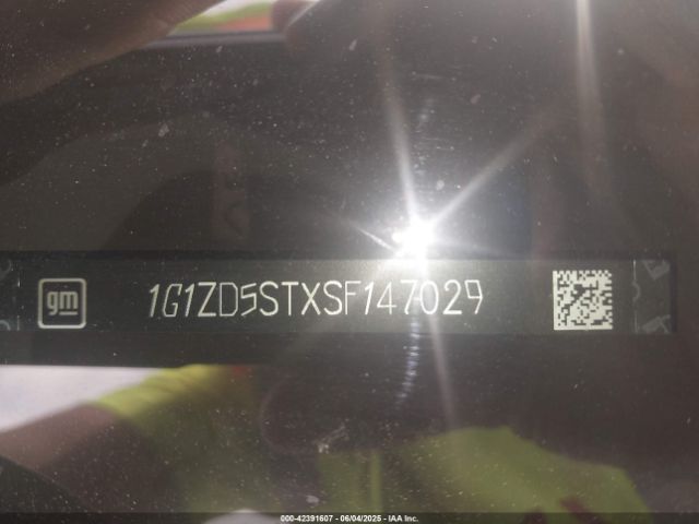 1G1ZD5STXSF147029 Chevrolet Malibu Fwd 1lt