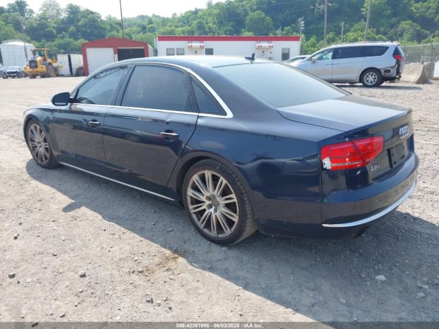 2014 AUDI A8 L WAURGAFD4EN006765 Photo 2
