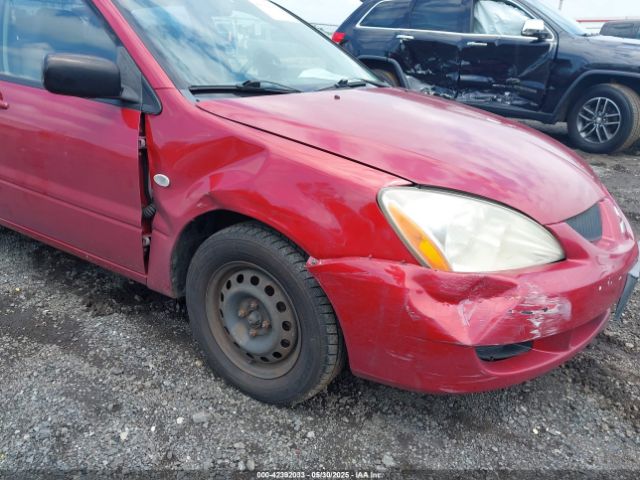 2004 MITSUBISHI LANCER JA3AJ26E04U008497 Photo 5