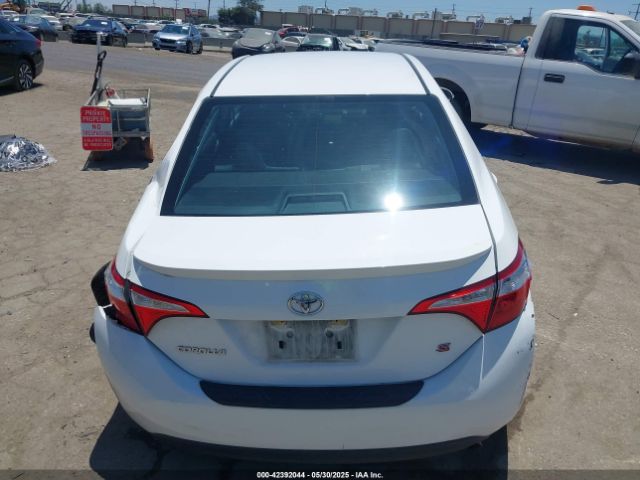 5YFBURHE9FP356415 Toyota Corolla S Plus