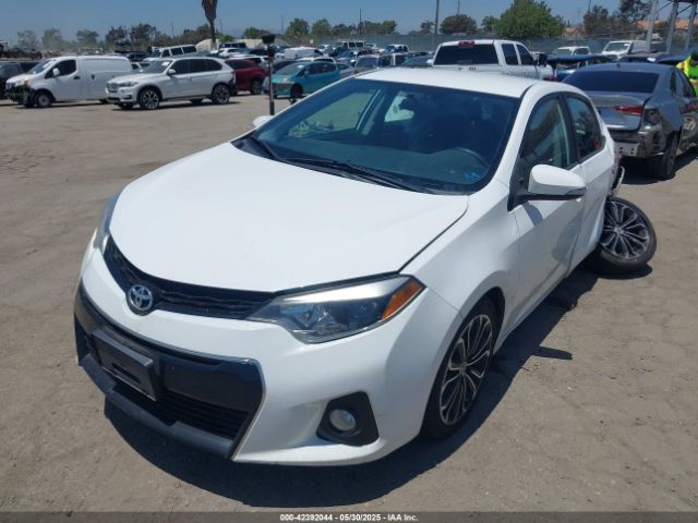 5YFBURHE9FP356415 Toyota Corolla S Plus