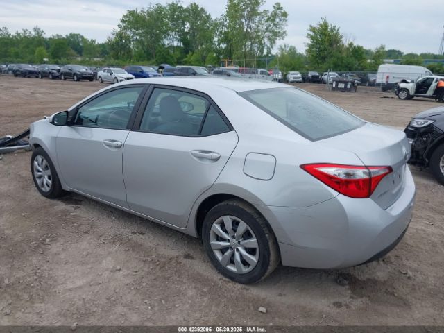 5YFBURHEXGP481893 Toyota COROLLA LE