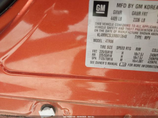 2022 BUICK ENCORE GX KL4MMCSLXNB013648 Photo 8