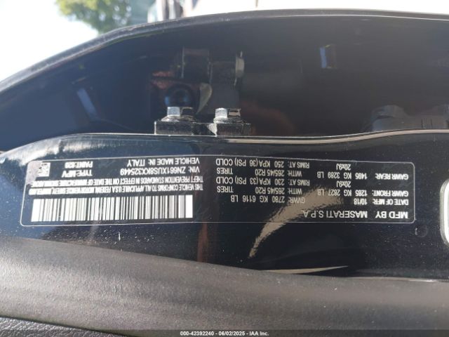 2019 MASERATI LEVANTE ZN661XUS8KX325449 Photo 8