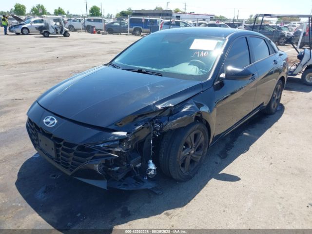 2022 HYUNDAI ELANTRA 5NPLM4AG2NH054396 Photo 1