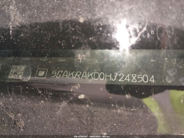 2017 BUICK ENCLAVE 5GAKRAKD0HJ248504 Photo 8
