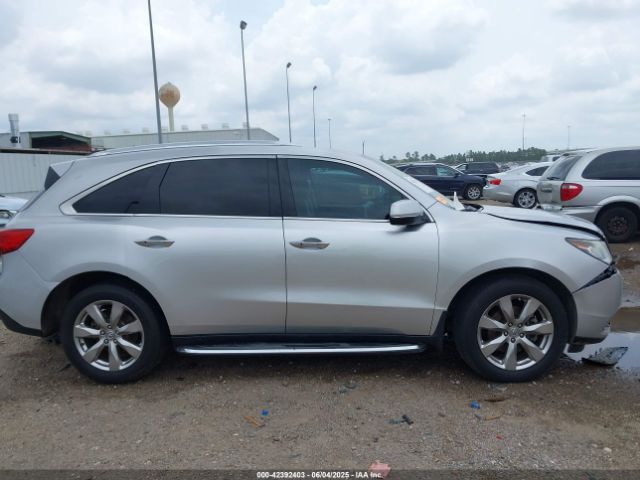 5FRYD3H86FB006414 Acura Mdx Advance Pkg W/entertainment Pkg