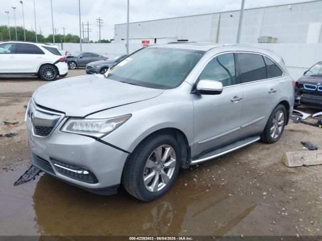 5FRYD3H86FB006414 Acura Mdx Advance Pkg W/entertainment Pkg