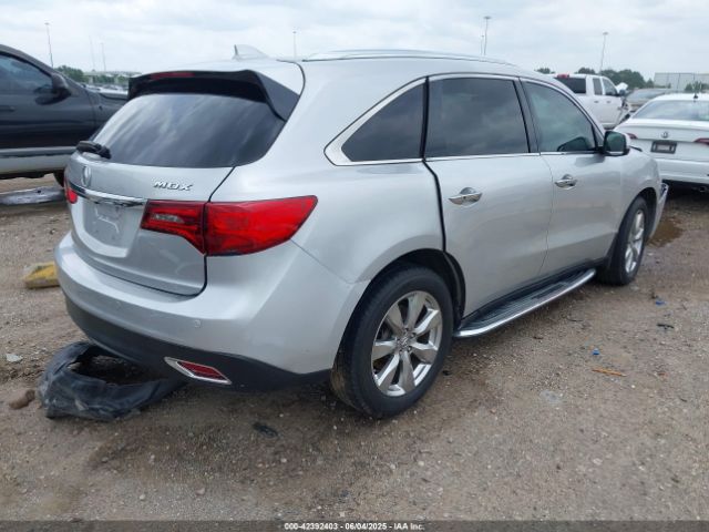 5FRYD3H86FB006414 Acura Mdx Advance Pkg W/entertainment Pkg