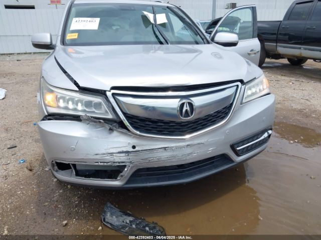 5FRYD3H86FB006414 Acura Mdx Advance Pkg W/entertainment Pkg
