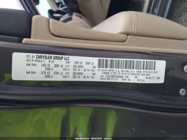 2015 JEEP GRAND CHEROKEE 1C4RJFBG9FC650096 Photo 8