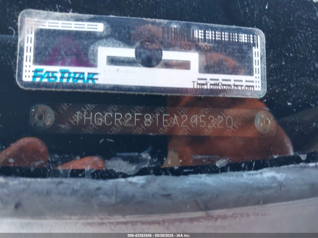 Honda k24w1 2014 1HGCR2F81EA295320 Image 9