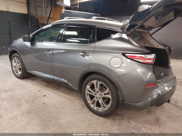 5N1AZ2MH2JN129735 Nissan Murano Platinum