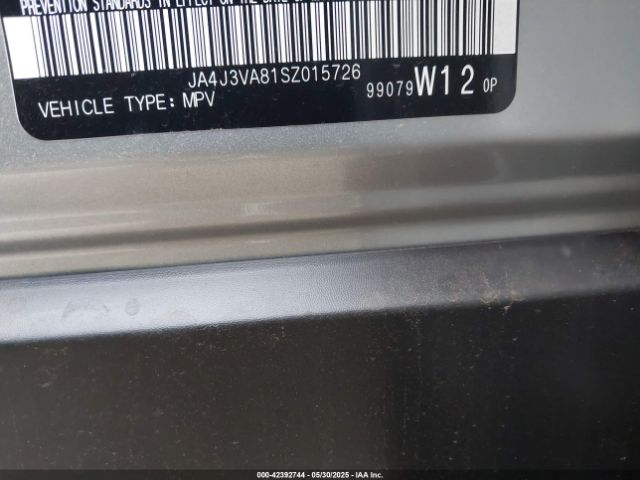 JA4J3VA81SZ015726 Mitsubishi Outlander Se 2.5 2wd