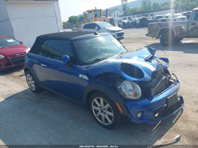 2013 MINI CONVERTIBLE WMWZP3C5XDT705613