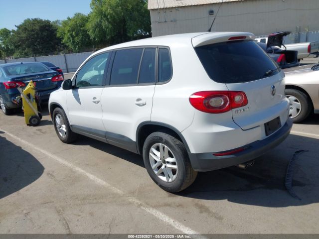 2011 VOLKSWAGEN TIGUAN WVGAV7AX0BW556329 Photo 2