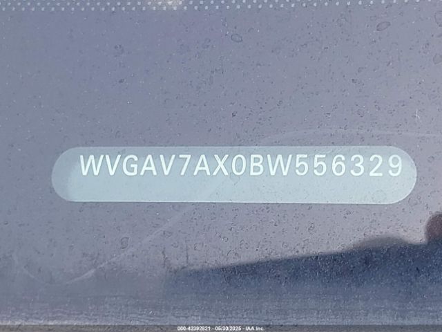 2011 VOLKSWAGEN TIGUAN WVGAV7AX0BW556329 Photo 8