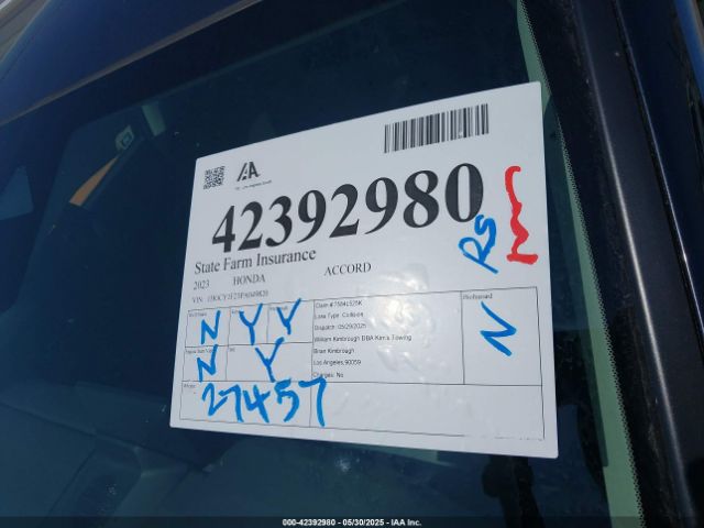 1HGCY1F23PA049820 Honda l15be