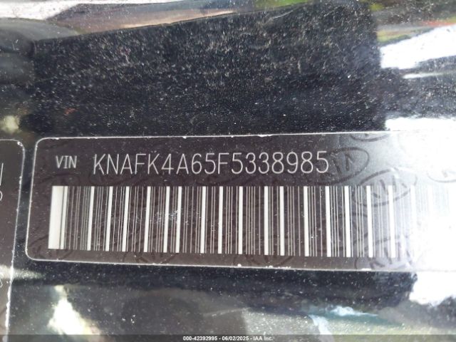 KNAFK4A65F5338985 KIA FORTE LX