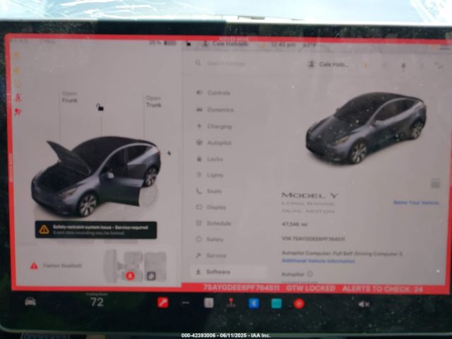 2023 TESLA MODEL Y 7SAYGDEE6PF764511 Photo 6