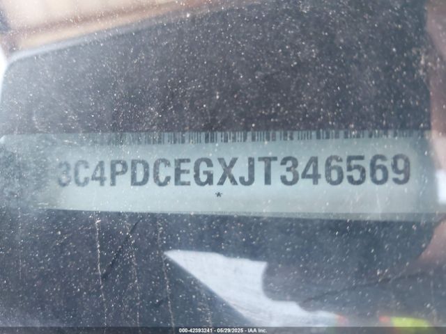 3C4PDCEGXJT346569 Dodge JOURNEY GT