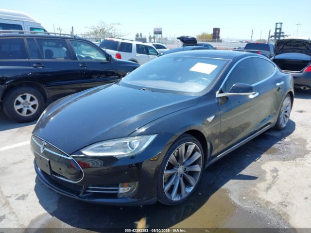 2015 TESLA MODEL S 5YJSA1E19FF105188 Photo 1