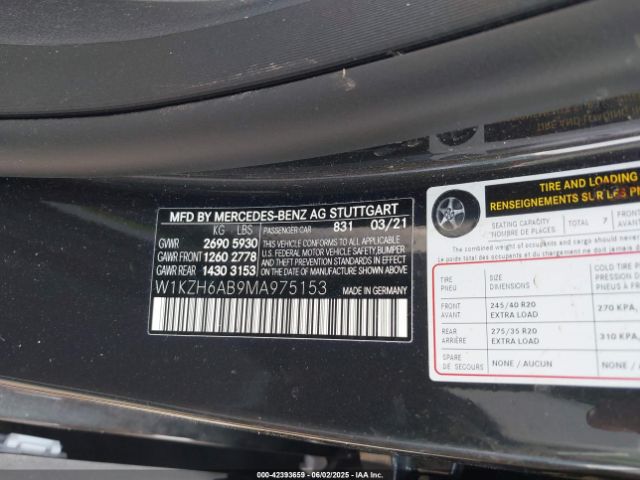 W1KZH6AB9MA975153 Mercedes-Benz E 450 4matic All-terrain