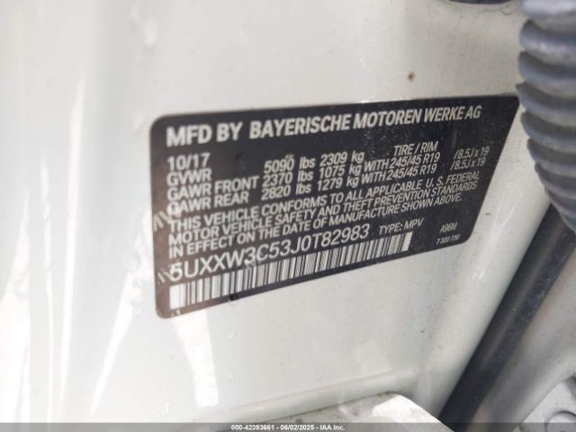 2018 BMW X4 5UXXW3C53J0T82983 Photo 8