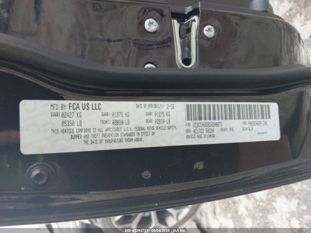 2016 CHRYSLER 300 2C3CCAGG9GH208871 Photo 8