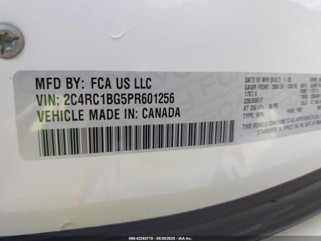 2C4RC1BG5PR601256 Chrysler Pacifica Touring L