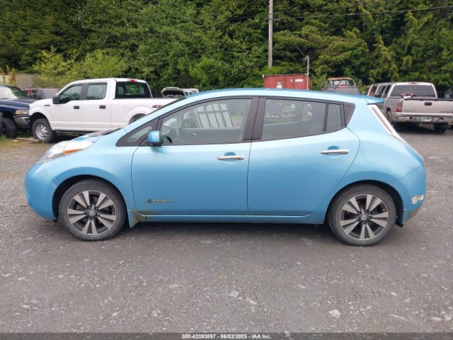 1N4AZ0CP3FC313933 Nissan Leaf Sl