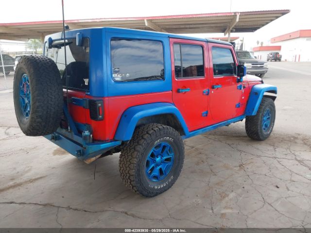 1C4BJWFG9GL137167 Jeep Wrangler Unlimited Rubicon
