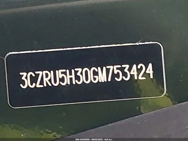 3CZRU5H30GM753424 Honda HR-V LX