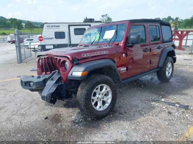 1C4HJXDG0MW709711 Jeep Wrangler Unlimited Islander 4x4