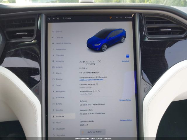 2018 TESLA MODEL X 5YJXCAE21JF142592 Photo 6